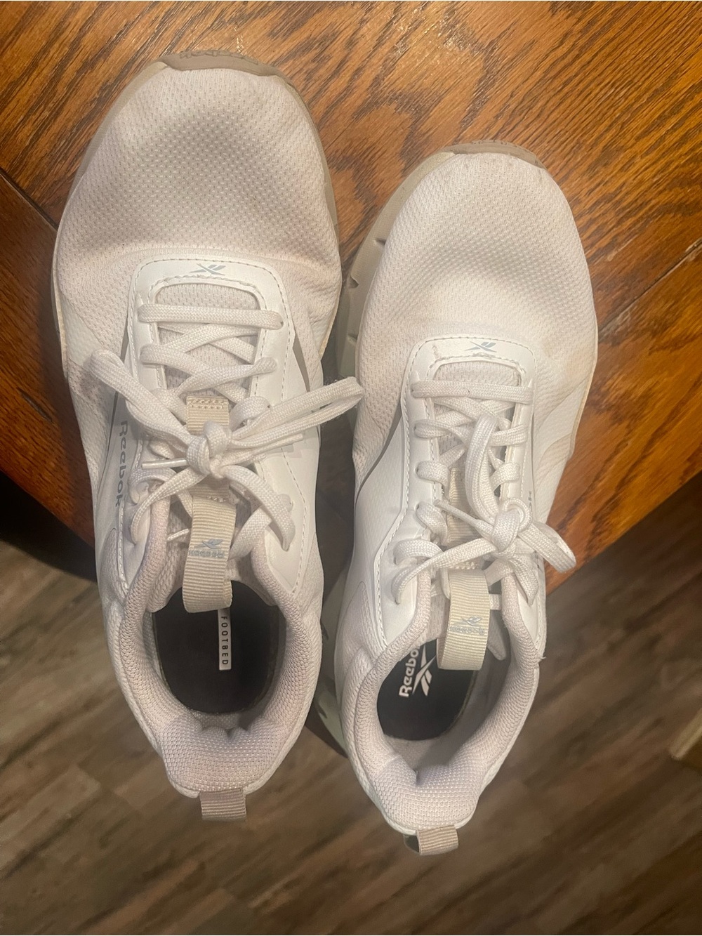 Reebok Women’s White Mesh Sneakers